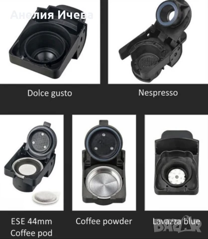 Иновативна кафемашина 5в1, снимка 2 - Кафе машини - 51041362