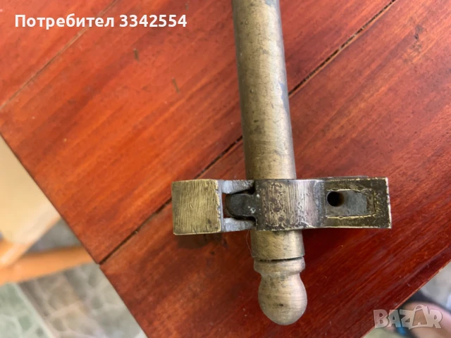 ПРЪЧКИ ЗА СТЪЛБИЩЕ ДЪРЖАЧ НА ПЪТЕКИ БРОНЗ ОТ РАННИЯ СОЦ.-12 БРОЯ, снимка 7 - Други - 51088455