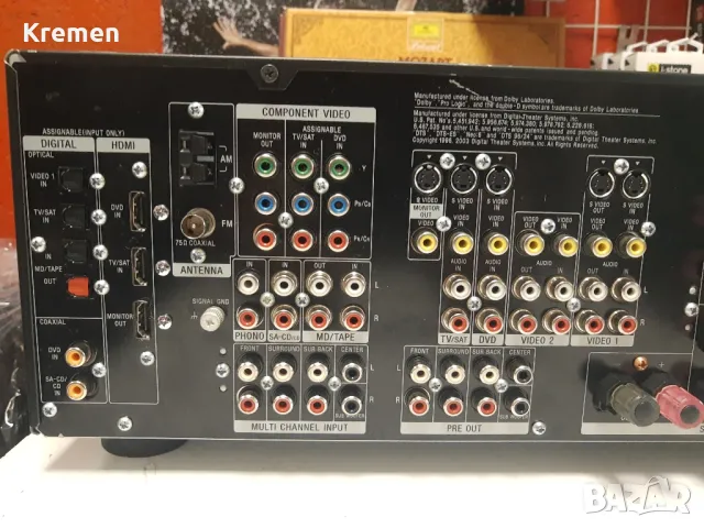 SONY DA-1200ES, снимка 7 - Ресийвъри, усилватели, смесителни пултове - 49448606