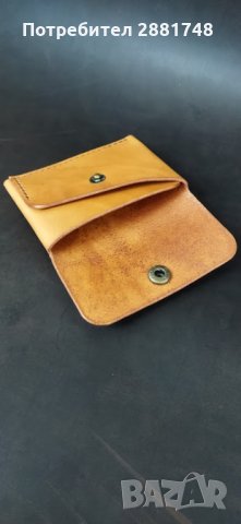 Портфейл от естествена телешка кожа., снимка 6 - Портфейли, портмонета - 33836639