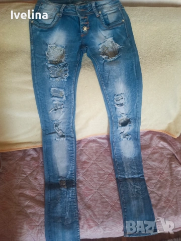 Дамски дънки различни видове XС, С, снимка 11 - Дънки - 53530772