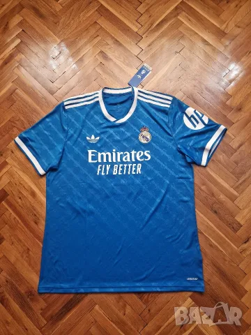 Страхотна мъжка футболна тениска ADIDAS REAL MADRID 25 / 26 , нова с етикет, снимка 3 - Футбол - 55984672