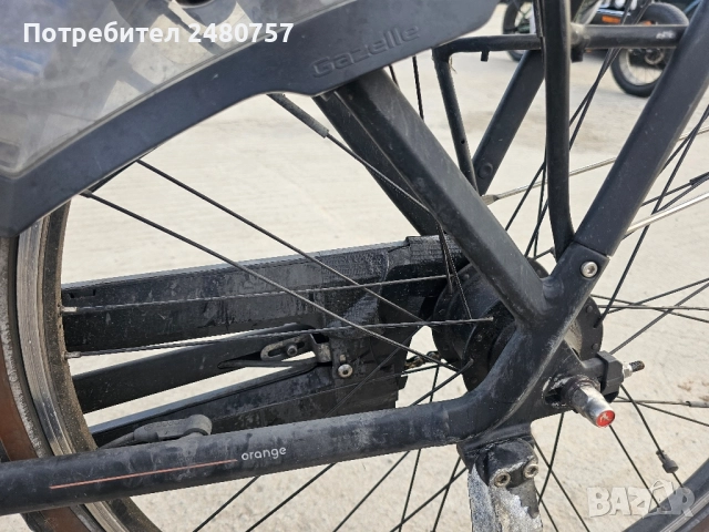 .Електрическо колело Gazelle Orange ', снимка 5 - Велосипеди - 52337658