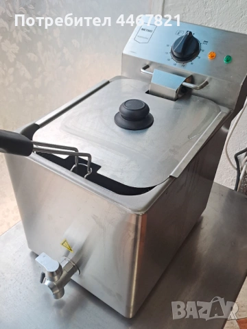 Metro Фритюрник Проф 8 литра , снимка 2 - Фритюрници - 53507863