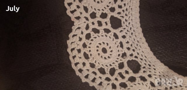 Плетени якички на една кука , снимка 2 - Други - 39000053