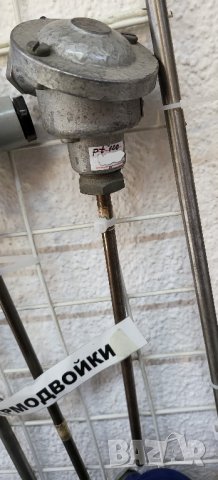 Немско термосъпротивление, терморезистор ТСП TGL Pt100 с мет. Глава без фланец ф8мм - 100 ом