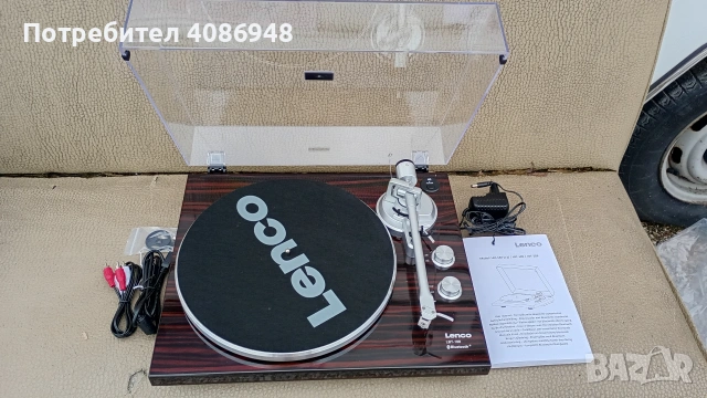 грамофон Lenko Bluetooth чисто нов , снимка 4 - Грамофони - 53601470
