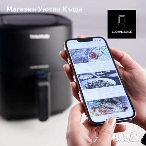 НОВ Еър Фрайер Taurus Air Fry Digital 6S с Гаранция, снимка 5 - Фритюрници - 51963905