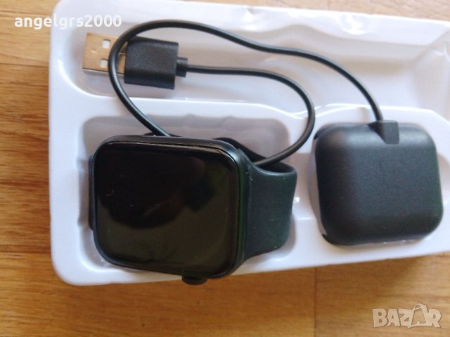 Смарт часовник i8 Pro MAX, 8 серия, Разговори, нотификации,водоустойчив,спортен,черен, снимка 3 - Смарт часовници - 41524826