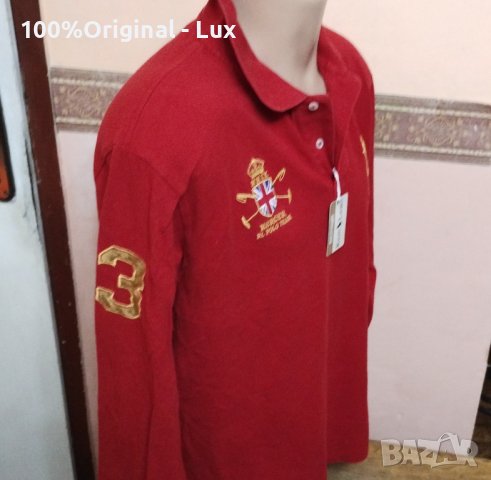 Polo-Ralph Lauren-Оргинална и маркова.Л/ХЛ, снимка 5 - Блузи - 44313666