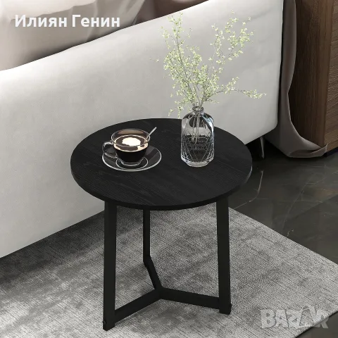 HOMCOM Модерна масичка за кафе, комплект от 2, снимка 4 - Маси - 56123616
