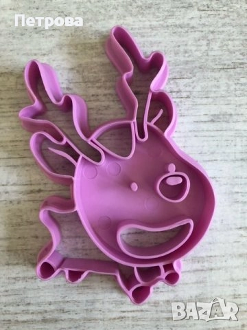 Релефни резци „Еленче”, „Снежен човек”, „Снежинка” и „Дядо Коледа в комин”, снимка 3 - Форми - 35465677