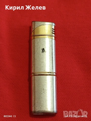 Метална запалка работи иска зареждане за КОЛЕКЦИЯ ДЕКОРАЦИЯ 5033