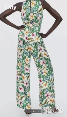 Гащеризон с флорален мотив, снимка 4 - Гащеризони - 56232914