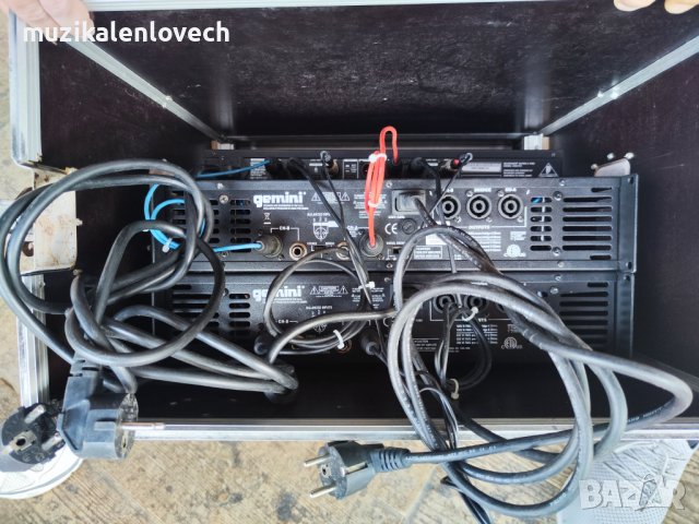 DJ Power Amp Rack Set-професионален ДЖ комплект апаратура рак, усилватели, процесор, снимка 9 - Аудиосистеми - 41245136