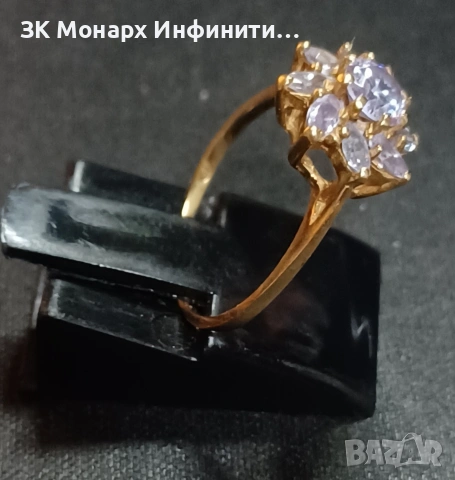 Златен пръстен/585/, снимка 2 - Пръстени - 53853107