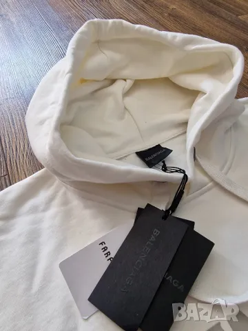 Страхотен мъжки суитчър BALENCIAGA Размер S M L XL 2XL , снимка 5 - Суичъри - 47390767