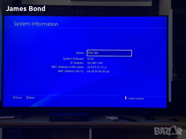 PlayStation 4 Slim 500GB, снимка 6 - PlayStation конзоли - 53663161