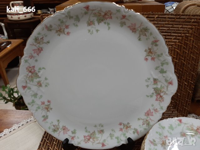 Порцеланов сервиз за торта внос от Холандия , снимка 4 - Сервизи - 41643982