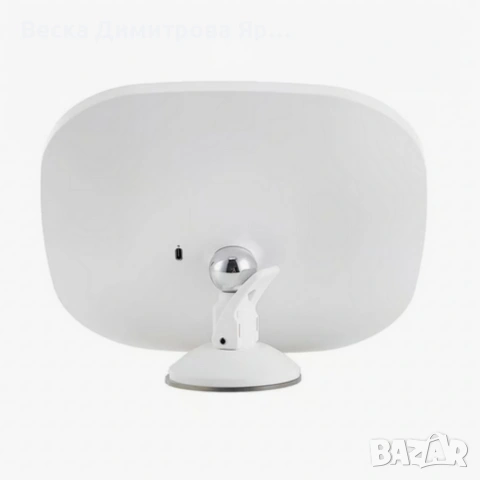 LED козметично огледало за грим Luigi Ferrero FR- 805M 20x20 cm, снимка 7 - Лед осветление - 53672904