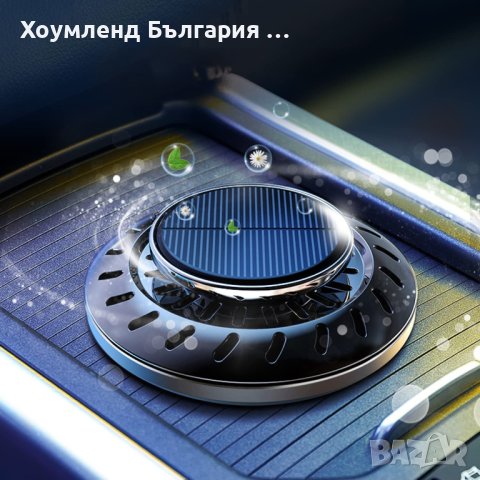 Луксозен дълготраен соларен ароматизатор за кола, снимка 2 - Аксесоари и консумативи - 40642668