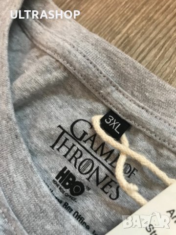 ⚡3XL НОВА Мъжка тениска Game of Thrones, снимка 4 - Тениски - 35993389
