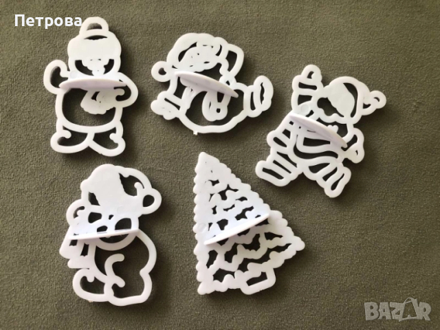 Коледни резци за щамповане - 2 модела, снимка 8 - Форми - 27417648