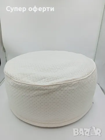 Надуваема табуретка с кадифено покритие Decor