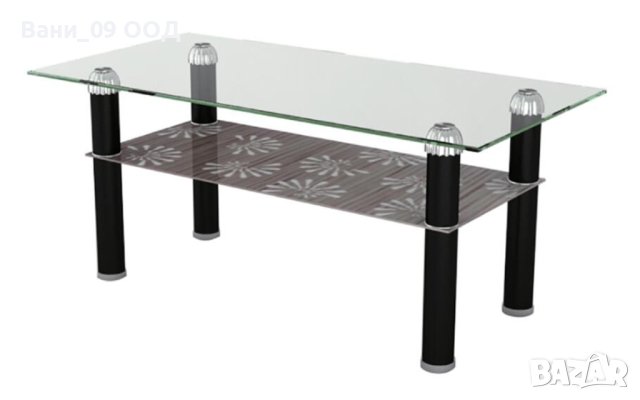 Стъклена холна масичка 