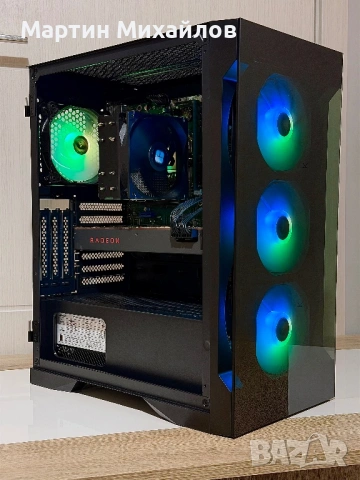 Геймърски компютър i5-8400, RX5700, 32GB, снимка 4 - Геймърски - 53582787