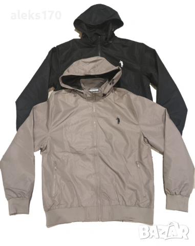 Големи размери - черно, кафяво и синьо, снимка 3 - Якета - 53250958