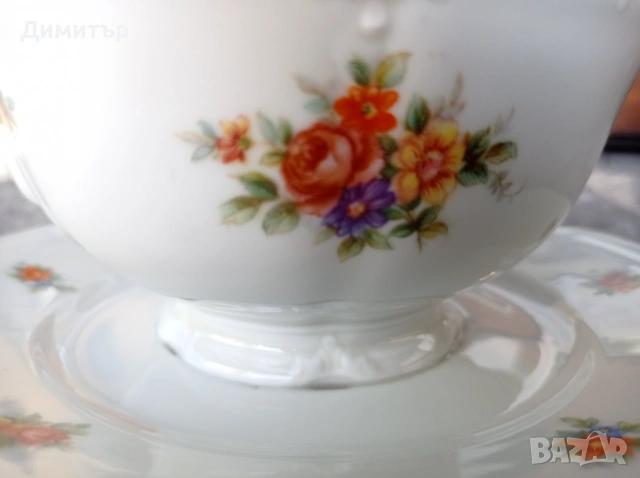 Порцелан посуда супник сосиера плато чиния , снимка 8 - Прибори за хранене, готвене и сервиране - 53770973
