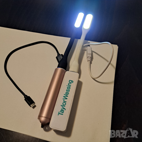Преносима  батерия Power bank с мощност  2600mAh/3,7 V с LED лампа към всяка батерия, снимка 11 - Външни батерии - 44088434