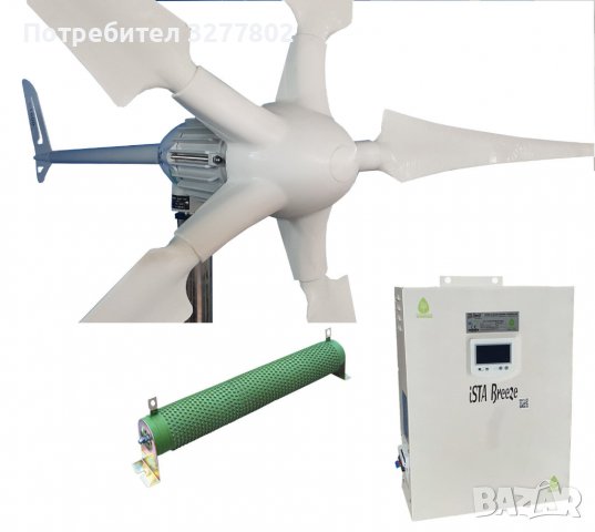 Ветрогенератор IstaBreeze® 24V/1500W в Друга електроника в гр. Разград -  ID39811875 — Bazar.bg