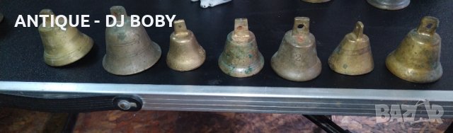 Лот от чанове, камбанки и орехчета , снимка 2 - Антикварни и старинни предмети - 44497870
