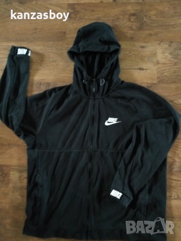 Nike AV15 Fleece AOP Hoodie - страхотно мъжко горнище ХЛ, снимка 7 - Спортни дрехи, екипи - 39580625