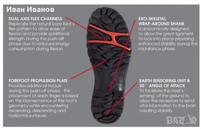 обувки Ecco Receptor Gore-Tex номер 38,5-38, снимка 7 - Други - 36075025