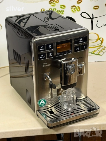 Кафемашина кафе автомат Saeco Exprelia , снимка 12 - Кафемашини - 53208151