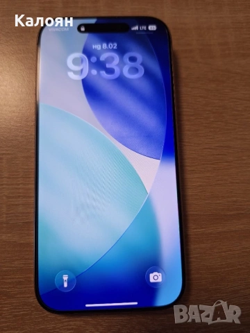 iPhone 16 Pro 128GB Desert Titaniuм 91% battery + 20 месеца гаранция, снимка 9 - Apple iPhone - 53399197