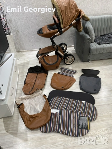количка Mima Xari, снимка 5 - Детски колички - 56224036