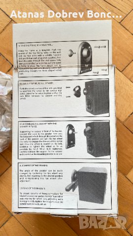 Mission - m30 стенни държачи стойки за колони - 4 бр., снимка 5 - Други - 44339779