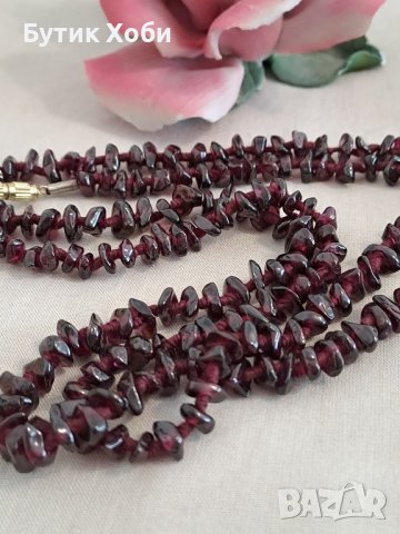 Ретро гердан от натурални гранати, снимка 5 - Антикварни и старинни предмети - 42647660