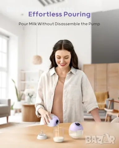 	Нова Двойна Електрическа Помпа за Кърма, 4 Режима, 9 Нива за майки кърмене, снимка 6 - Помпи за кърма - 47481594