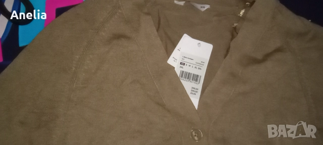 Дамски Зимен  Пуловер Жилетка със  закопчаване  ХС С М