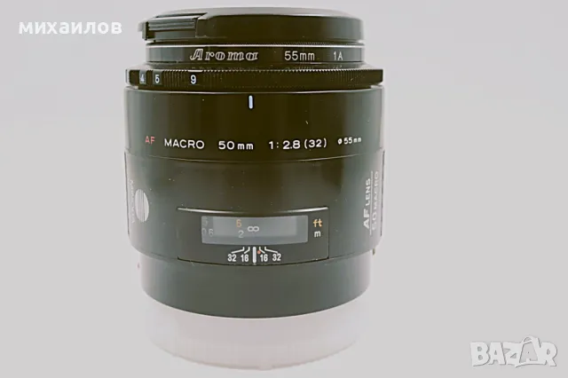 MINOLTA 50mm  AF , 2,8 MACRO, снимка 5 - Обективи и филтри - 50156872