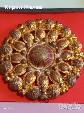 СТАРО АВТОРСКО БИЖУ за НОСИЯ ЕТНОГРАФСКА ЕКСПОЗИЦИЯ 52149, снимка 4 - Други ценни предмети - 52503411