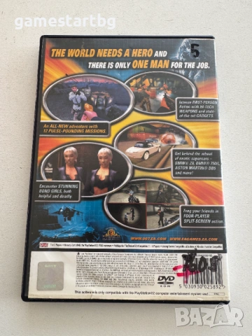 James Bond: Agent Under Fire за PS2, снимка 3 - Игри за PlayStation - 53755589