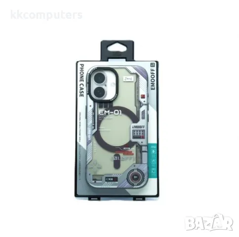 Калъф EMO OFF EM-01 MagSafe за iPhone 16 6.1 Баркод : 3131039, снимка 1 - Калъфи, кейсове - 48135717