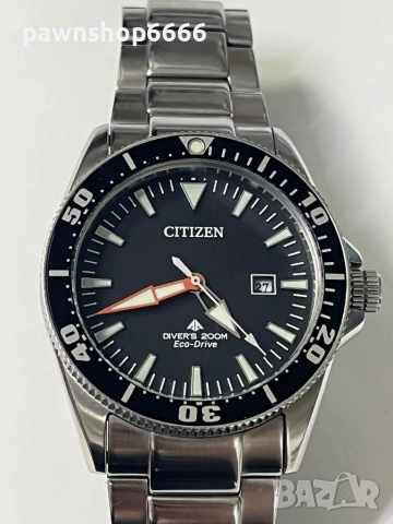 Часовник Citizen Eco Drive Promaster E168-S081491 с каишка от неръждаема стомана, снимка 2 - Мъжки - 52563975