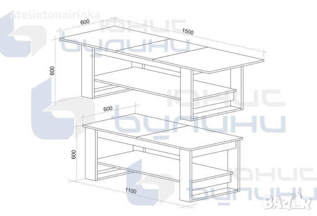 Холна секция Ава 2, снимка 5 - Секции и витрини - 46382951